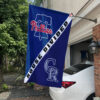 Phillies vs Rockies House Divided Flag, MLB House Divided Flag