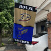 Ducks vs Blues House Divided Flag, NHL House Divided Flag