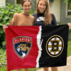 Panthers vs Bruins House Divided Flag, NHL House Divided Flag