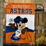 Houston Astros x Mickey Baseball Flag, MLB Premium Flag