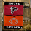 Falcons vs Bears House Divided Flag, NFL House Divided Flag