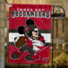 Tampa Bay Buccaneers x Mickey Football Flag, NFL Premium Flag