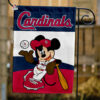 St. Louis Cardinals x Mickey Baseball Flag, MLB Premium Flag