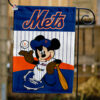 New York Mets x Mickey Baseball Flag, MLB Premium Flag