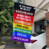 In This House We Believe Flag, Hate Has No Home Here Flag, Love is Love Flag, Welcome Rainbow Garden Flag