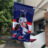 New England Patriots x Mickey Football Flag, NFL Premium Flag