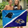 House Flag Mockup 3 NGANG 1 Baltimore Ravens vs Carolina Panthers 23