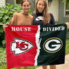 House Flag Mockup 3 NGANG Kansas City Chiefs vs Green Bay Packers 2422