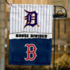 Tigers vs Red Sox House Divided Flag, MLB House Divided Flag