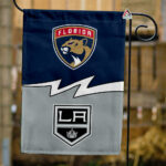 Panthers vs Kings House Divided Flag, NHL House Divided Flag