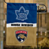 Maple Leafs vs Panthers House Divided Flag, NHL House Divided Flag