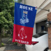 Royals vs Red Sox House Divided Flag, MLB House Divided Flag
