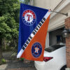 Rangers vs Astros House Divided Flag, MLB House Divided Flag