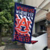 Auburn Tigers Forever Fan Flag, NFL Sport Fans Outdoor Flag