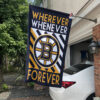 Boston Bruins Forever Fan Flag, NHL Sport Fans Outdoor Flag