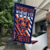 Chicago Bears Forever Fan Flag, NFL Sport Fans Outdoor Flag
