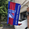 Custom Name New York Rangers Flag, Welcome Sports Flag, Personalised Hockey Team Banner