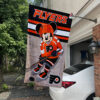 Philadelphia Flyers x Mickey Hockey Flag, Philadelphia Flyers Flag, NHL Premium Flag