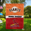 Giants vs Cardinals House Divided Flag, MLB House Divided Flag