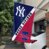 2 Yankees vs Phillies House Divided Flag MLB House Divided Flag