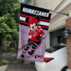 Carolina Hurricanes x Mickey Hockey Flag, Carolina Hurricanes Flag, NHL Premium Flag