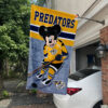 Nashville Predators x Mickey Hockey Flag, Nashville Predators Flag, NHL Premium Flag