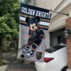 Vegas Golden Knights x Mickey Hockey Flag, Vegas Golden Knights Flag, NHL Premium Flag