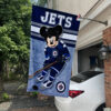 Winnipeg Jets x Mickey Hockey Flag, Winnipeg Jets Flag, NHL Premium Flag