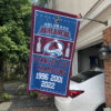 Colorado Avalanche Stanley Cup Champions Flag, Avalanche Stanley Cup Flag, NHL Premium Flag