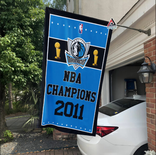 Dallas Mavericks Championship Flag, NBA Premium Flag, NBA Championship Flag