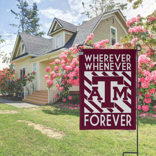 Texas A&M Aggies Forever Fan Flag, NCAA Sport Fans Outdoor Flag