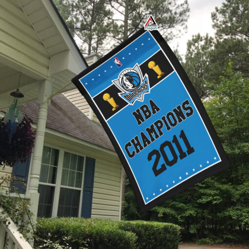 Dallas Mavericks Championship Flag, NBA Premium Flag, NBA Championship Flag