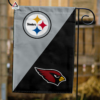Pittsburgh Steelers vs Arizona Cardinals House Divided Flag, NFL House Divided Flag