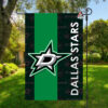 Garden Flag PSD Mockup Dallas Stars Back