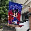 Philadelphia 76ers x Mickey Basketball Flag, NBA Premium Flag
