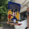 Indiana Pacers x Mickey Basketball Flag, NBA Premium Flag