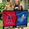 House Flag Mockup 3 NGANG Los Angeles Angels vs Los Angeles Dodgers 1314