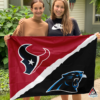 House Flag Mockup 3 NGANGHouston Texans vs Carolina Panthers House Divided Flag NFL House Divided Flag 37