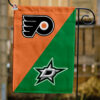 Flyers vs Stars House Divided Flag, NHL House Divided Flag