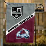 Kings vs Avalanche House Divided Flag, NHL House Divided Flag