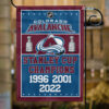 Colorado Avalanche Stanley Cup Champions Flag, Avalanche Stanley Cup Flag, NHL Premium Flag