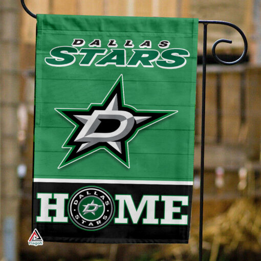 Dallas Stars Hockey Flag, Victor E. Green Personalized Ice Hockey Fan Welcome Flags, Custom Family Name NHL Premium Decor