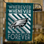 Philadelphia Eagles Forever Fan Flag, NFL Sport Fans Outdoor Flag