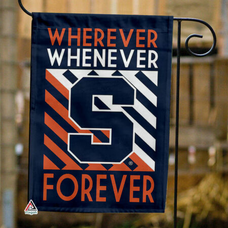 Syracuse Orange Forever Fan Flag, NCAA Sport Fans Outdoor Flag