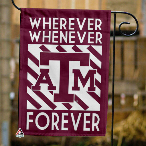 Texas A&M Aggies Forever Fan Flag, NCAA Sport Fans Outdoor Flag
