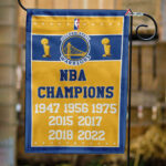 Golden State Warriors Championship Flag, NBA Champions Banner, NBA Premium Flag