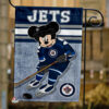 Winnipeg Jets x Mickey Hockey Flag, Winnipeg Jets Flag, NHL Premium Flag