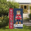 Florida Panthers Hockey Flag, Stanley Mascot Personalized Ice Hockey Fan Welcome Flags, Custom Family Name NHL Premium Decor