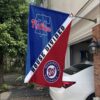 Phillies vs Nationals House Divided Flag, MLB House Divided Flag