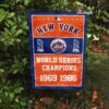 New York Mets World Series Champions Flag, Mets World Series Flag, MLB Premium Flag